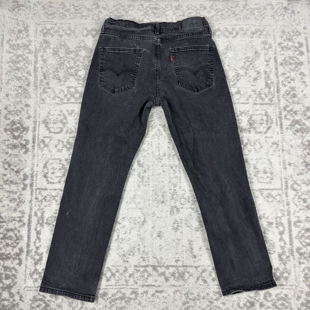 Levi’s 541 Jeans Washed Out Black Mens Tapered Denim Jeans Size 31x30 - Picture 4 of 5